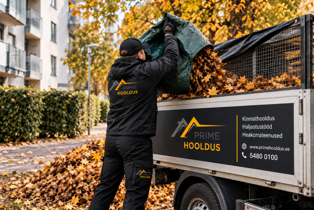 Lehtede kogumine ja äravedu